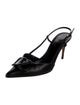 Valentino Leather Slingback Pumps