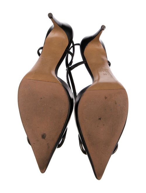 Valentino Leather Slingback Pumps