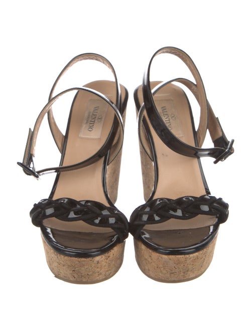 Valentino Patent Leather Sandals