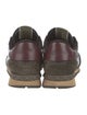 Valentino Rockstud Accents Suede Sneakers