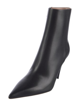 Valentino Rockstud Accents Leather Boots