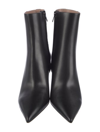 Valentino Rockstud Accents Leather Boots