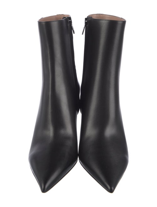 Valentino Rockstud Accents Leather Boots