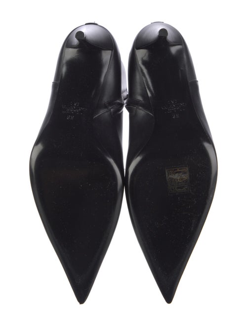 Valentino Rockstud Accents Leather Boots