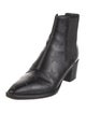 Valentino Leather Chelsea Boots