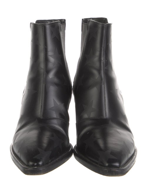 Valentino Leather Chelsea Boots