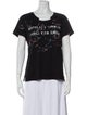 Valentino Graphic Print Crew Neck T-Shirt