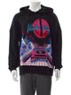 Valentino Virgin Wool Graphic Print Hoodie