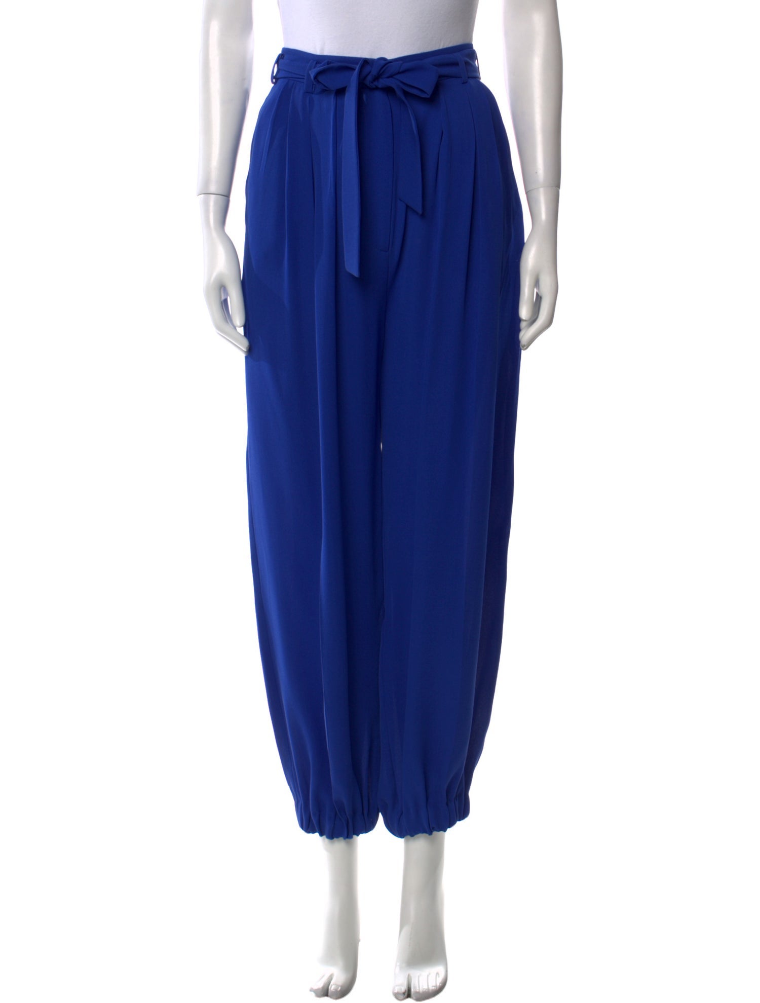 Valentino Silk Straight Leg Pants