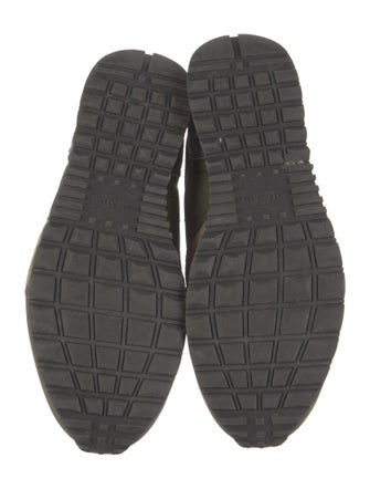 Valentino Rockstud Accents Colorblock Pattern Sneakers