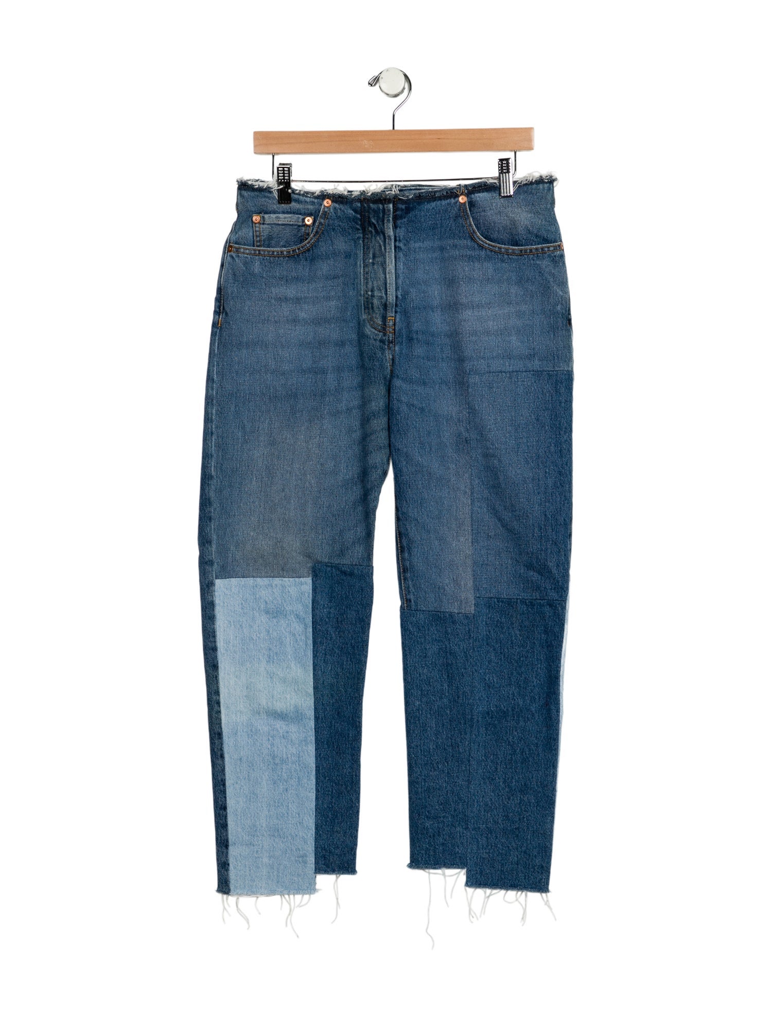 Valentino Low-Rise Straight Leg Jeans