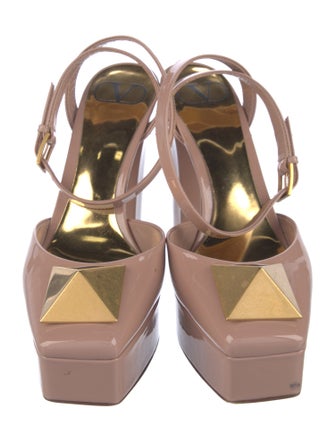 Valentino Patent Leather D'Orsay Pumps