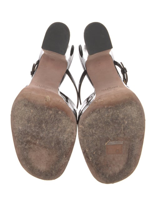 Valentino Patent Leather Slides