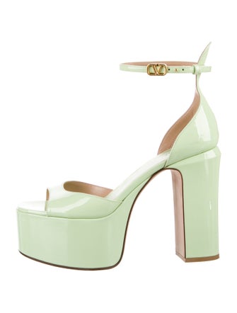 Valentino Patent Leather Sandals