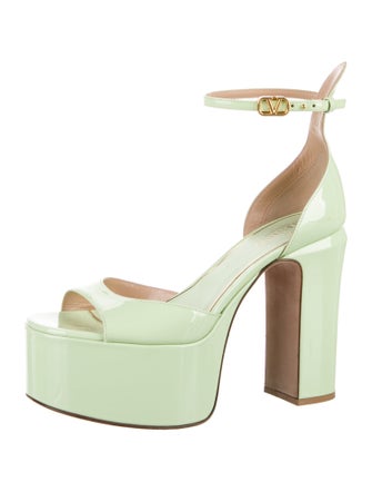 Valentino Patent Leather Sandals