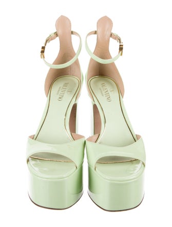 Valentino Patent Leather Sandals