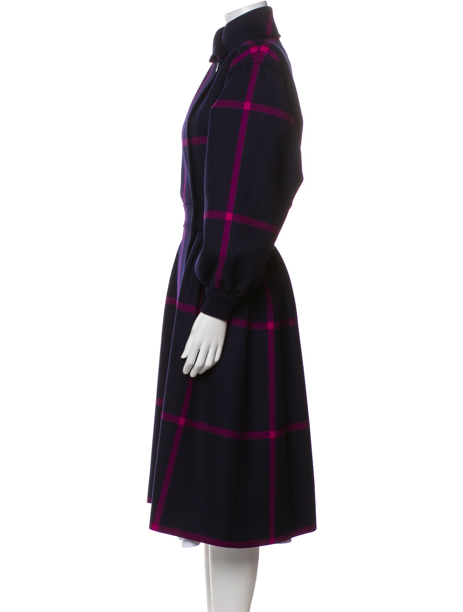 Valentino Vintage 1980's Faux Fur Coat