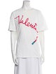 Valentino Graphic Print Crew Neck T-Shirt