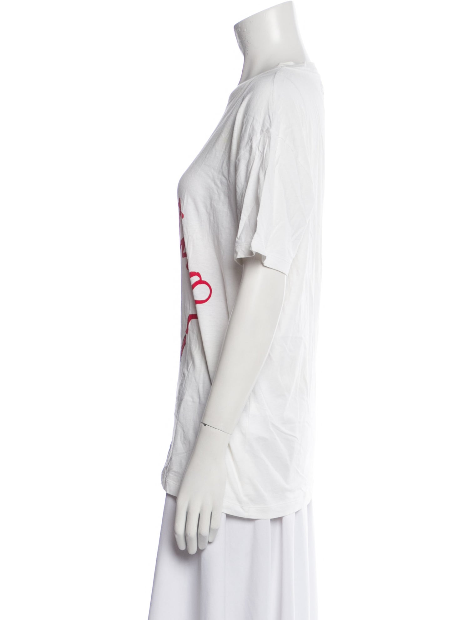 Valentino Graphic Print Crew Neck T-Shirt