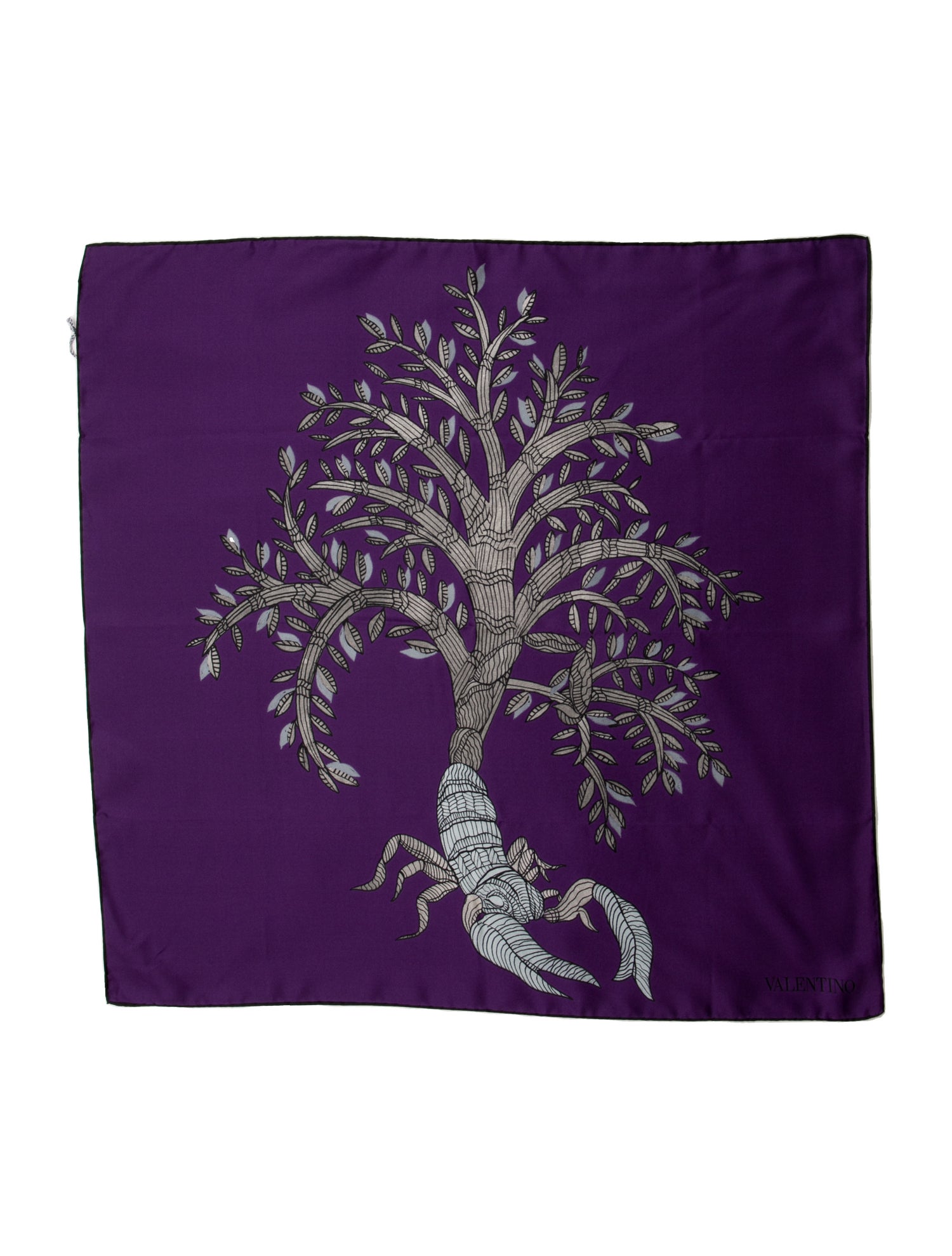 Valentino Silk Printed Scarf