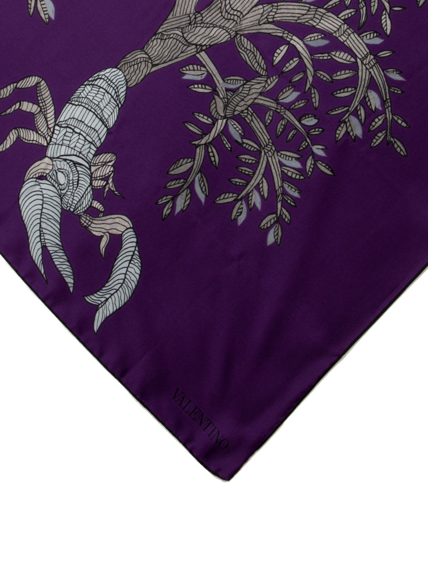 Valentino Silk Printed Scarf