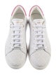 Valentino Leather Patterned Sneakers
