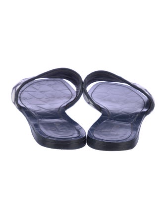 Valentino Animal Print Slides