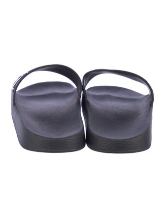 Valentino Rubber Graphic Print Slides