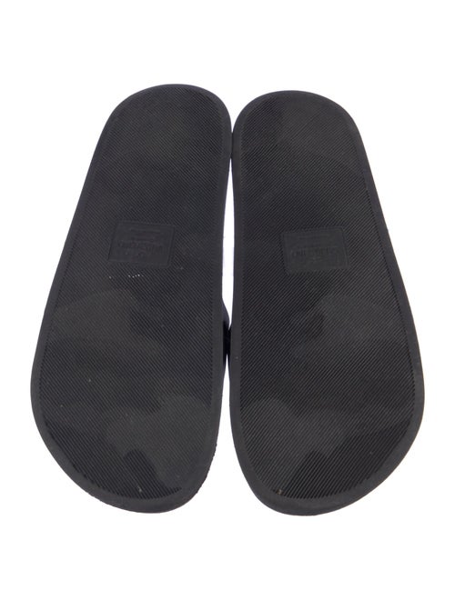Valentino Rubber Graphic Print Slides