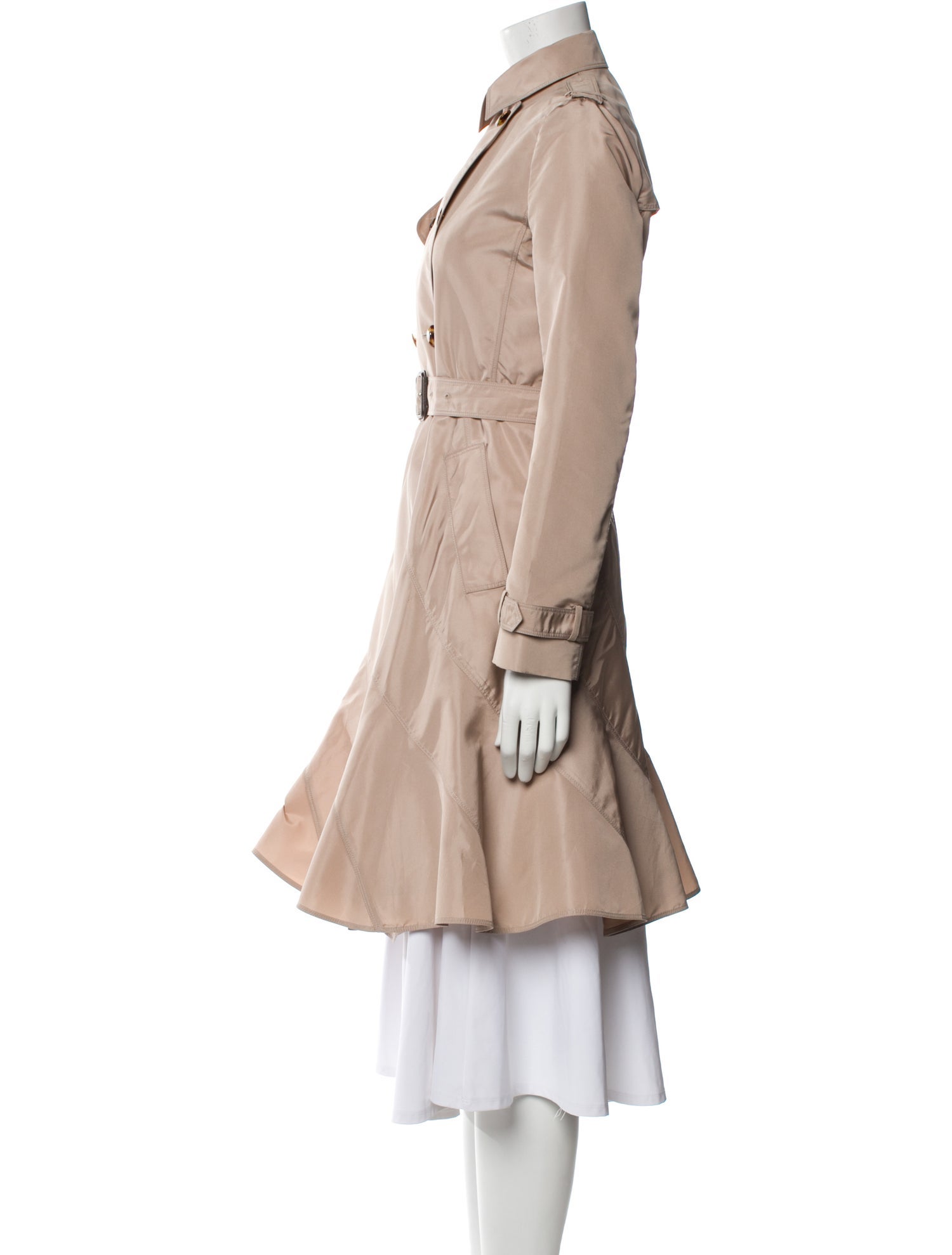 Valentino Silk Trench Coat
