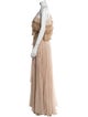 Valentino Silk Long Dress