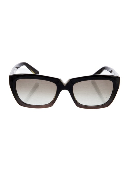 Valentino Square Gradient Sunglasses