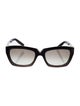 Valentino Square Gradient Sunglasses