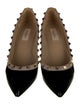 Valentino Rockstud Accents Patent Leather Pumps