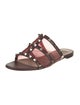 Valentino Leather Slides