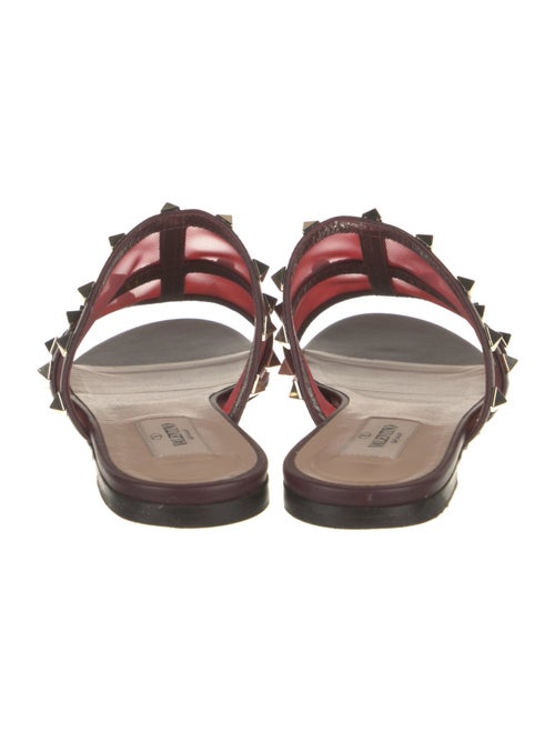 Valentino Leather Slides