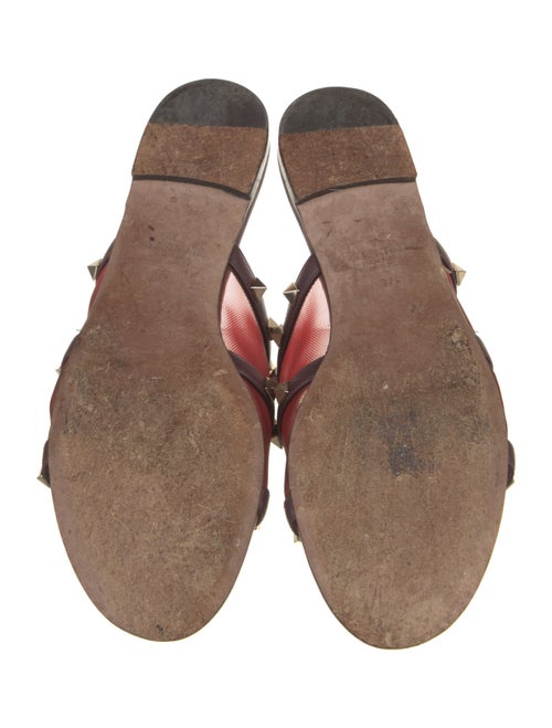 Valentino Leather Slides