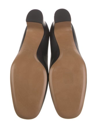 Valentino Rockstud Accents Leather Pumps