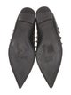 Valentino Rockstud Accents Leather Ballet Flats