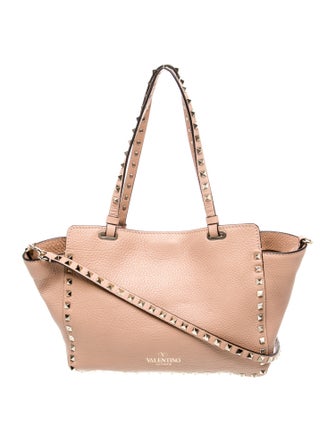 Valentino Rockstud Top Handle Bag