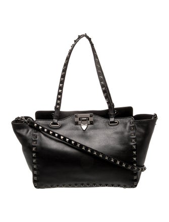 Valentino Rockstud Top Handle Bag