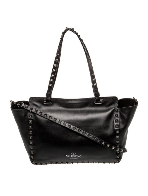 Valentino Rockstud Top Handle Bag