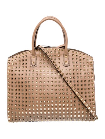 Valentino Rockstud Top Handle Bag