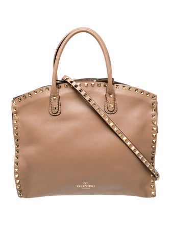 Valentino Rockstud Top Handle Bag