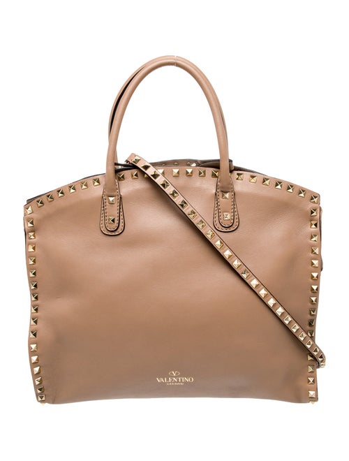 Valentino Rockstud Top Handle Bag