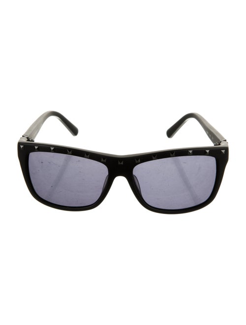 Valentino Rockstud Accents Oversize Sunglasses
