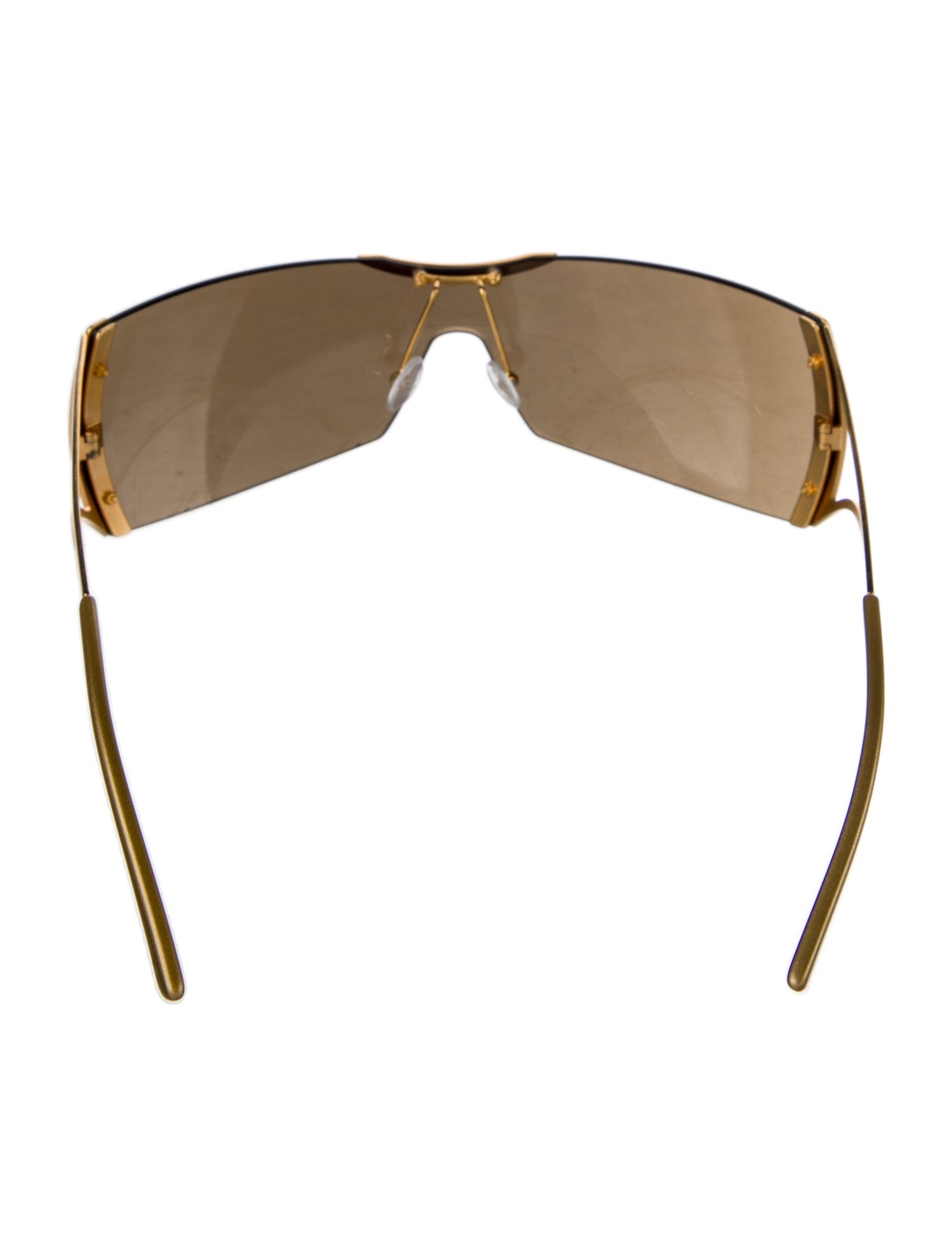 Valentino Vintage Shield Sunglasses