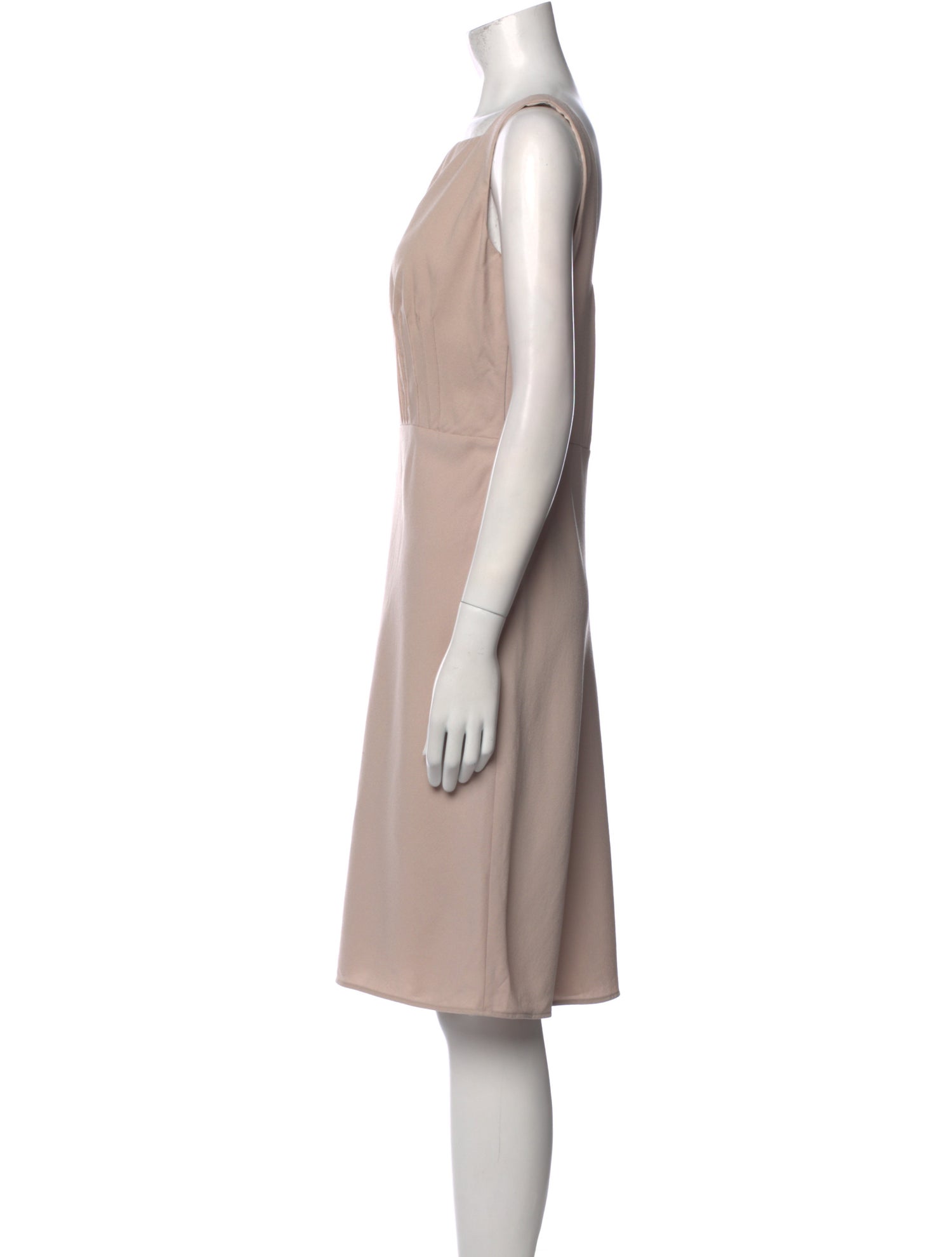 Valentino Square Neckline Knee-Length Dress