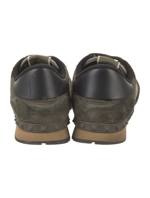 Valentino Rockstud Accents Mesh Sneakers