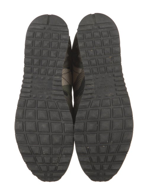 Valentino Rockstud Accents Mesh Sneakers